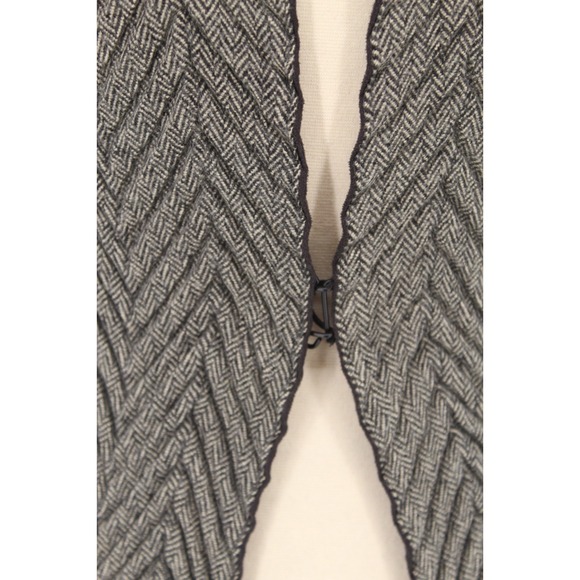 Komarov Jacket Womens Small Brown Textured Crinkle Classic Whimsigoth - Picture 2 of 14